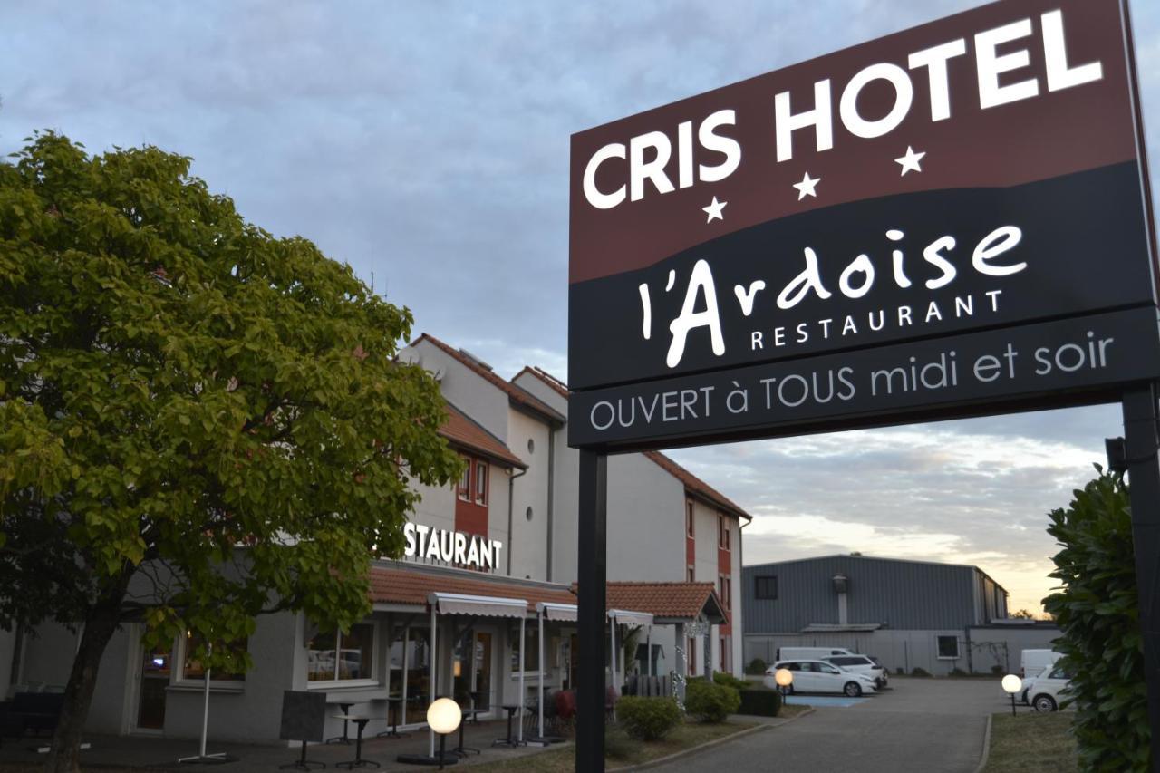 Logis Cris Hotel Et Restaurant, Lyon Sud-Est Corbas Exteriér fotografie