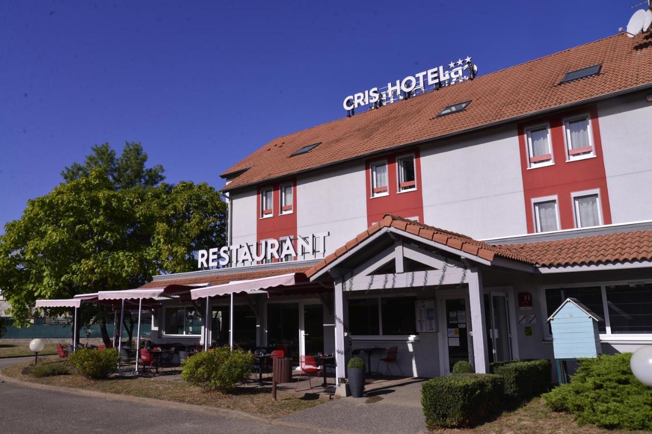 Logis Cris Hotel Et Restaurant, Lyon Sud-Est Corbas Exteriér fotografie