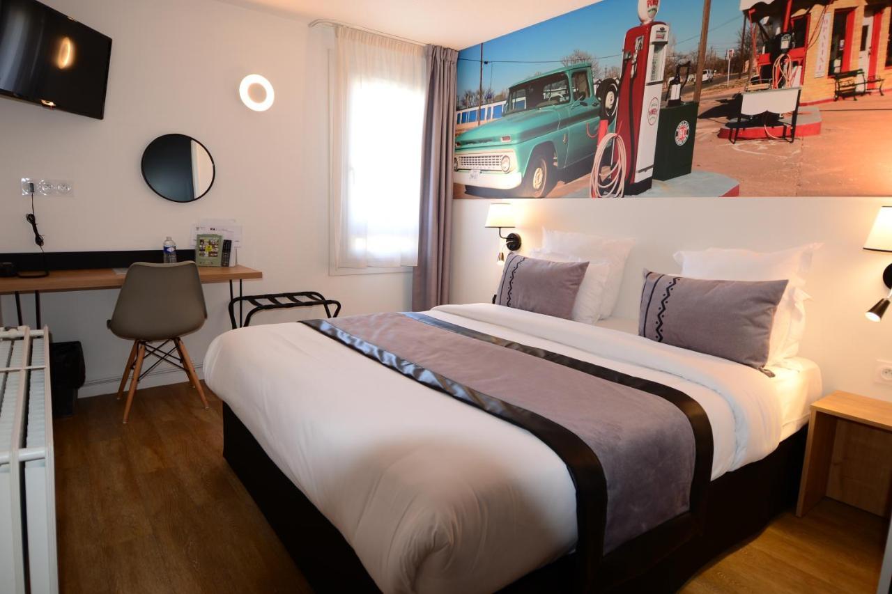 Logis Cris Hotel Et Restaurant, Lyon Sud-Est Corbas Exteriér fotografie